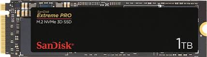 SanDisk Extreme Pro M.2 NVMe 3D 1TB SSD